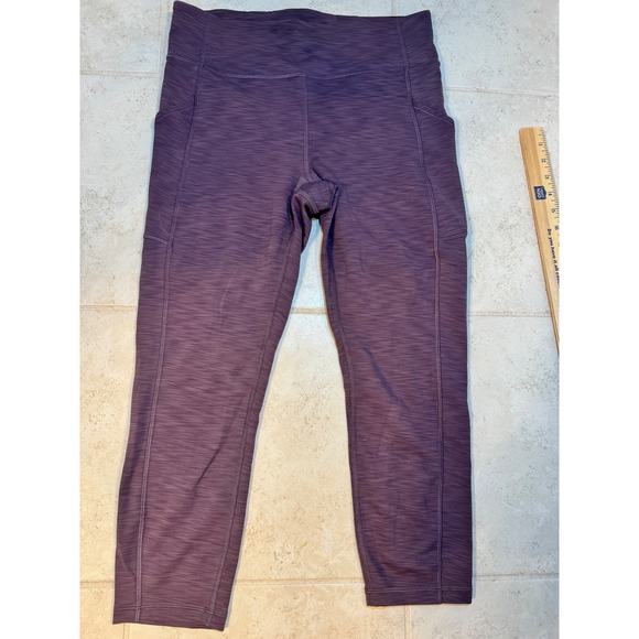 Lululemon Leggings‎ Bundle – Size 10 (Black + Purple Speckle) - Picture 7 of 10